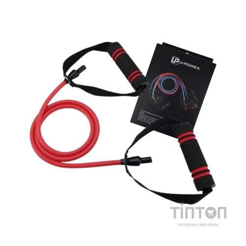 Еспандер U-Powex Latex resistance tube 30LB Red 13.5кг (UP_1001_30LB_Red)