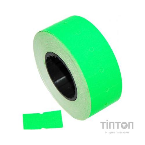 Етикет-стрічка Aurika 21х12 green, 30 рул (2112G)