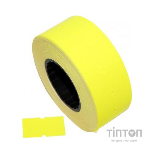 Етикет-стрічка Aurika 21х12 yellow (2112Y)