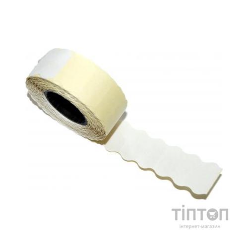 Етикет-стрічка Aurika 22х12 white, 30 рул (2212W)