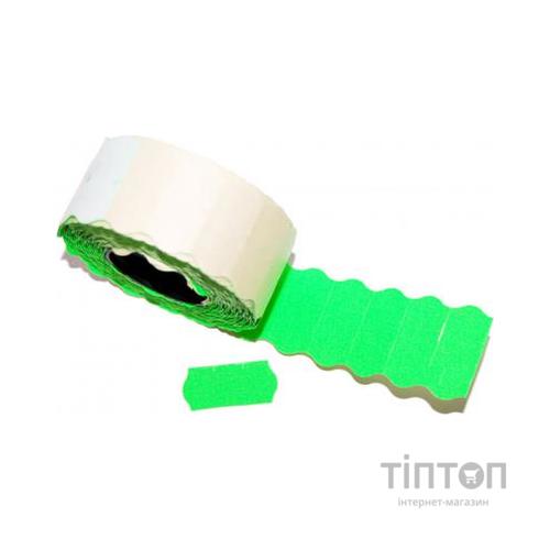 Етикет-стрічка Aurika 26х12 green, 25 рул (2612G)