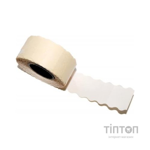 Етикет-стрічка Aurika 26х12 white, 25 рул (2612W)