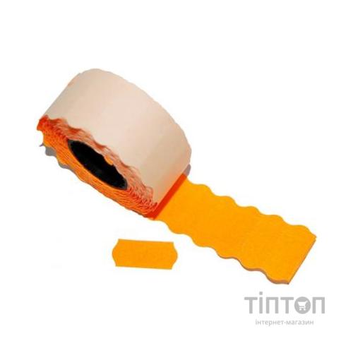 Етикет-стрічка Aurika 26х16 люм, , оранжевая (100)