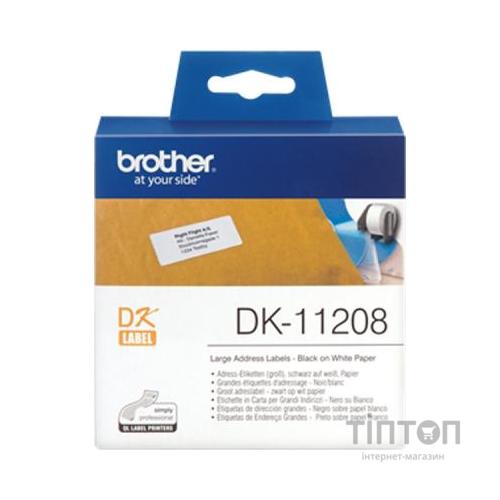 Етикет-стрічка Brother 38*90 к QL-1060N, QL-570 (DK11208)