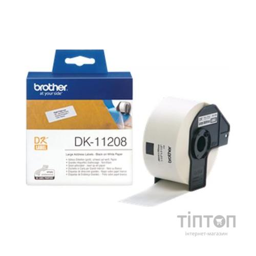 Етикет-стрічка Brother 38*90 к QL-1060N, QL-570 (DK11208)