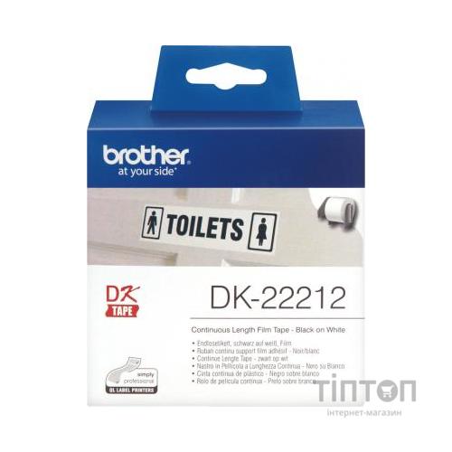 Етикет-стрічка Brother для принтера QL-1060N/QL-570QL-800 ламін.(62mm x 15.24M) (DK22212)