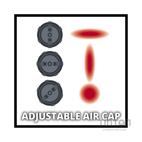 Фарбопульт Einhell фарборозпилювач TC-SY 18/60 Li (без АКБ та ЗП) (4260025)