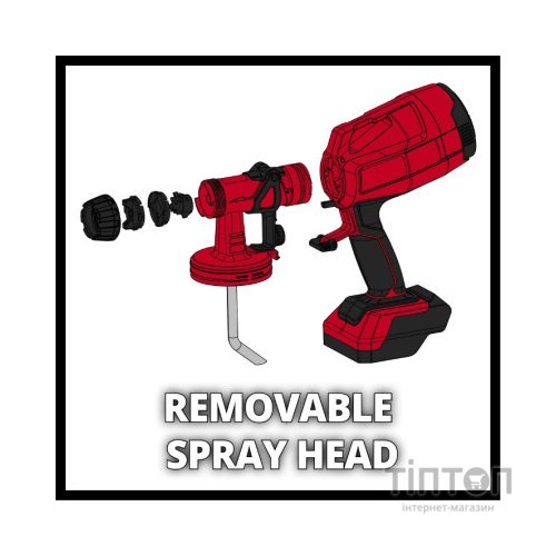 Фарбопульт Einhell фарборозпилювач TC-SY 18/60 Li (без АКБ та ЗП) (4260025)