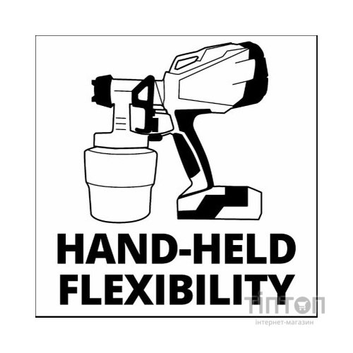 Фарбопульт Einhell фарборозпилювач TC-SY 18/60 Li (без АКБ та ЗП) (4260025)