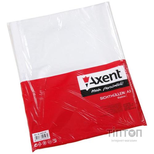 Файл Axent А3 Glossy, 40мкм (100 шт.) vertical (2003-00-А)