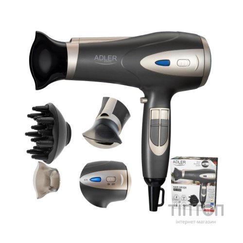 Фен Adler AD 2248 grey (AD2248G)