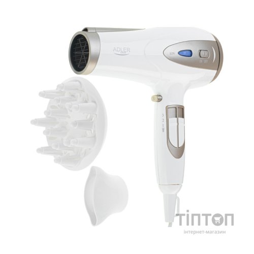 Фен Adler AD 2248 white (AD2248W)