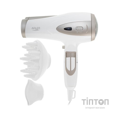 Фен Adler AD 2248 white (AD2248W)