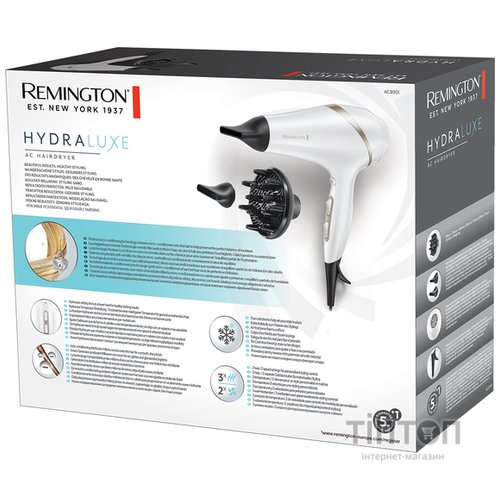 Фен REMINGTON AC8901 HYDRAluxe