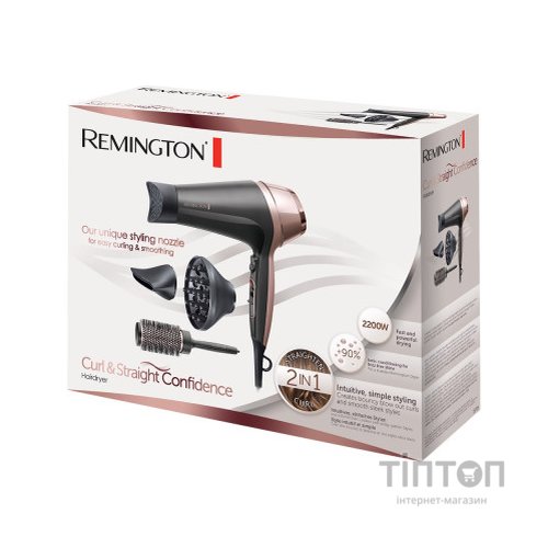 Фен Remington D5706 CURL & STRAIGHT CONFIDENCE