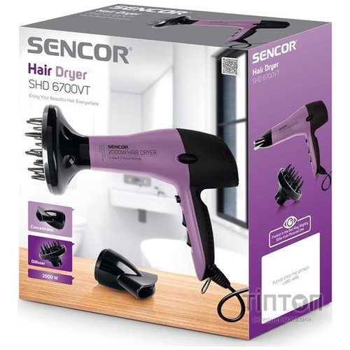 Фен Sencor SHD 6700VT