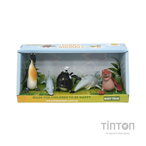 Фігурка Baby Team набір Океан 5 шт (8833)