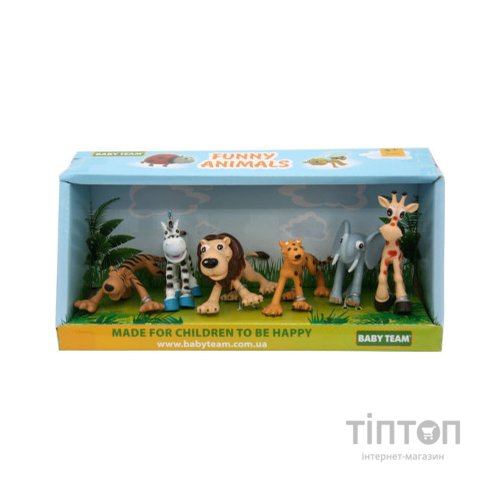 Фігурка Baby Team набір Сафарі 6 шт (8830)