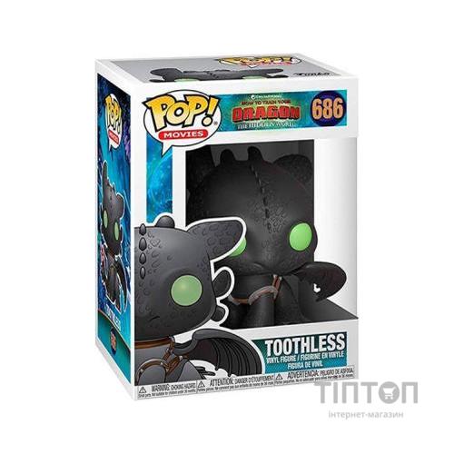 Фігурка для геймерів Funko Pop серія Як приручити дракона - Беззубик (36355)