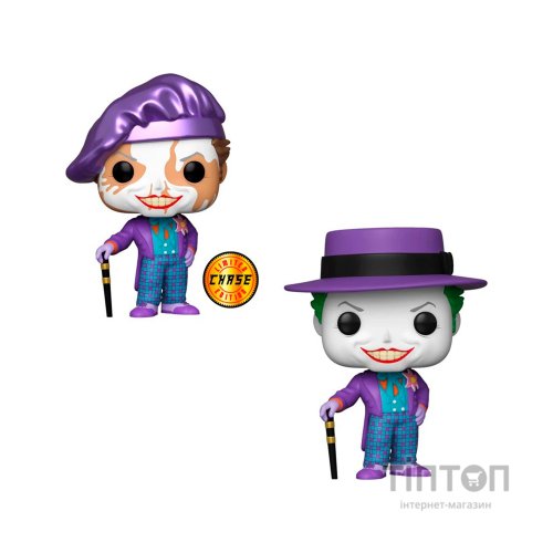 Фігурка для геймерів Funko Pop серії Batman 1989 - JOKER WITH HAT WITH CHASE (47709)