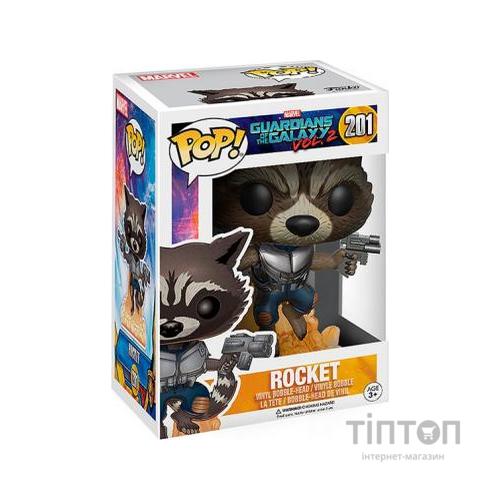 Фігурка для геймерів Funko Pop Єнот Ракета серії "Вартові галактики" (13270-PX-1RY)