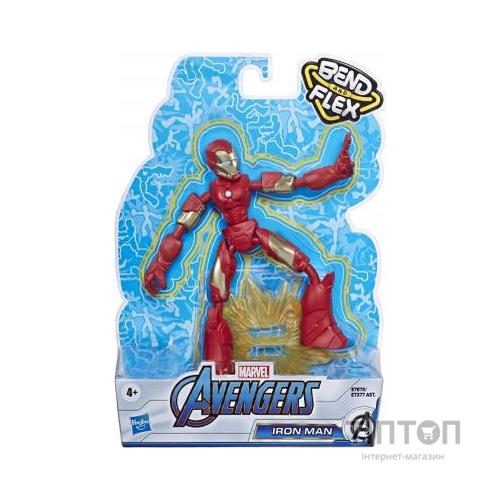 Фігурка для геймерів Hasbro Avengers Bend and flex Айрон Мен 15 см (E7377_E7870)