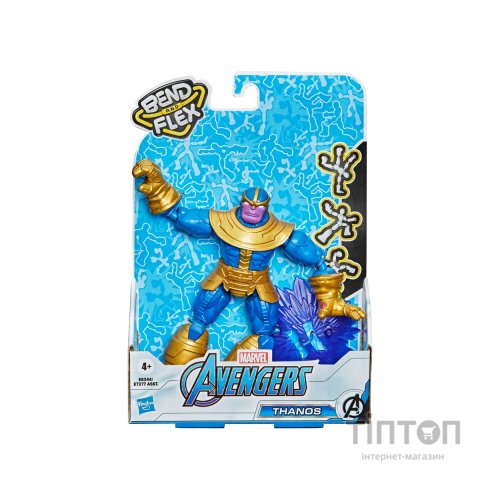 Фігурка для геймерів Hasbro Avengers Bend and flex Месники Танос (E7377_E8344)