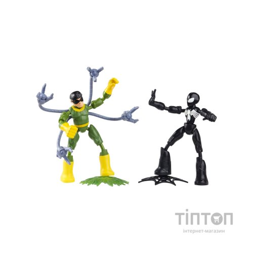 Фігурка для геймерів Hasbro набір Spider-Man Bend and flex Людина-павук проти Дока (F0239)