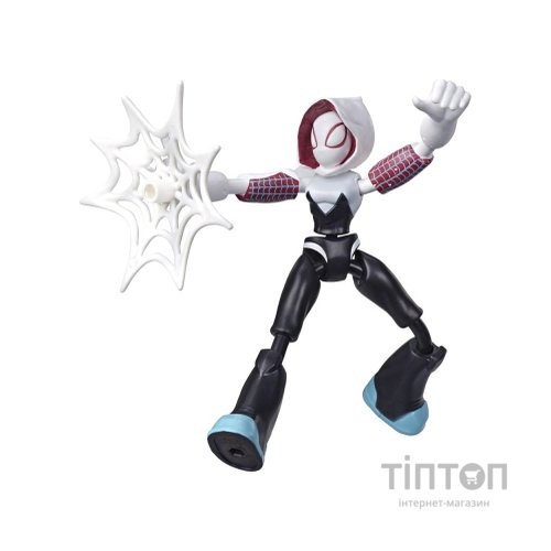 Фігурка для геймерів Hasbro Spider-Man Bend and flex Гвен Привид-павук 15 см (E7335_E7688)