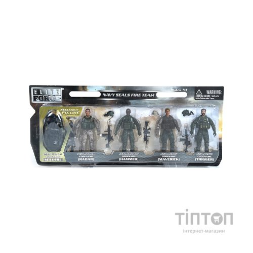Фігурка Elite Force набір солдатів — Морські котики (101837)