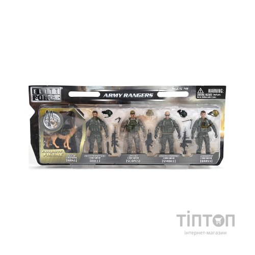 Фігурка Elite Force набір солдатів — Рейнжери (101855)
