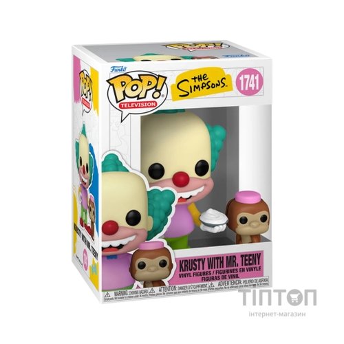 Фігурка Funko Pop набір серії Сімпсони S11 - Красті Клоун і Тенні (86410)