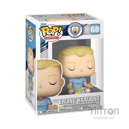 Фігурка Funko Pop серії Футбол: Манчестер Сіті - Ерлінг Голанд (89365)