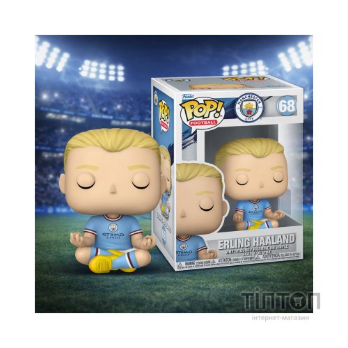 Фігурка Funko Pop серії Футбол: Манчестер Сіті - Ерлінг Голанд (89365)