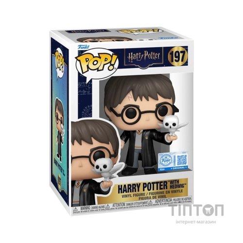 Фігурка Funko Pop серії Гаррі Поттер S20 - Гаррі з Гедвіґою (91763)