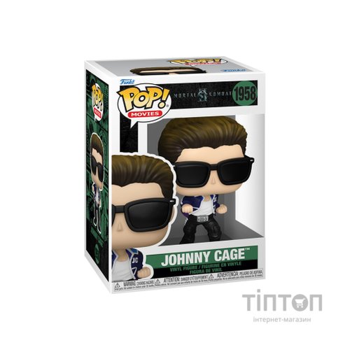 Фігурка Funko Pop серії Mortal Kombat II - Джонні Кейдж (87073)