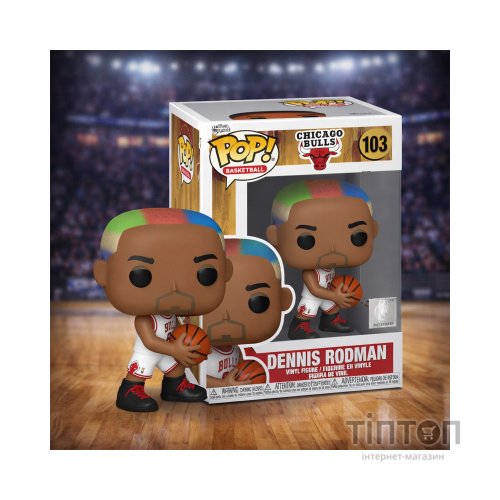 Фігурка Funko Pop серії NBA: Chicago Bulls - Денніс Родман (55216)