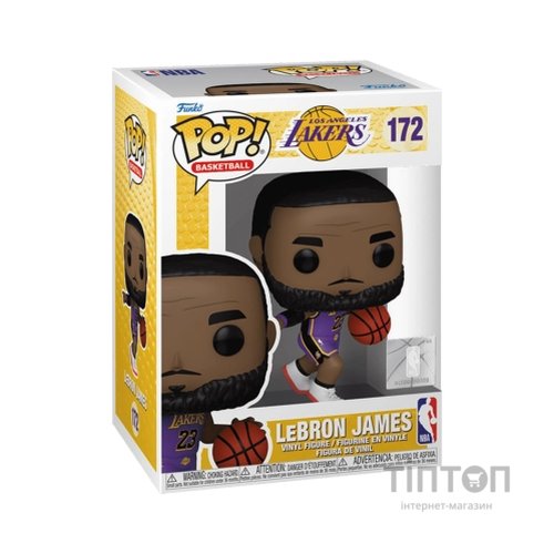 Фігурка Funko Pop серії NBA: Los Angeles Lakers - Леброн Джеймс (75117)