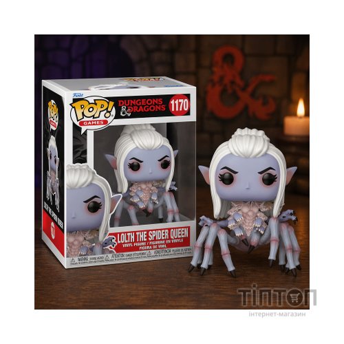 Фігурка Funko Pop серії Підземелля і дракони - Королева павуків (91562)