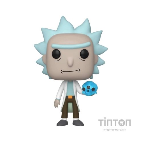 Фігурка Funko Pop серії Рік і Морті - Рік з кришталевим черепом (45438)
