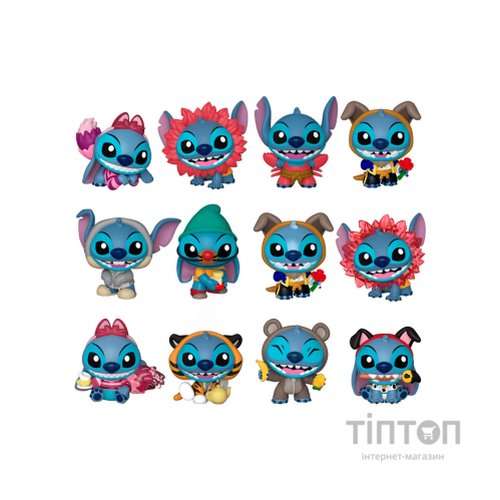 Фігурка Funko Pop сюрприз Mystery minis Disney Стіч у костюмі (76081)
