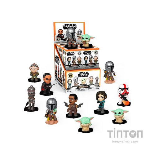 Фігурка Funko Pop сюрприз Mystery minis Star Wars Мандалорець (54519)