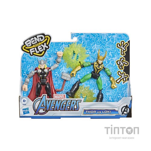 Фігурка Hasbro Avengers Тор та Локі (F0245)