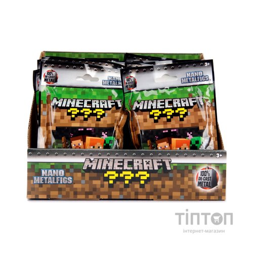 Фігурка Jada сюрприз металева колекційна Майнкрафт 4 см, в асортименті 13 видів (253261000)