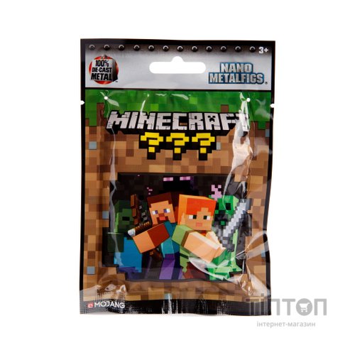 Фігурка Jada сюрприз металева колекційна Майнкрафт 4 см, в асортименті 13 видів (253261000)