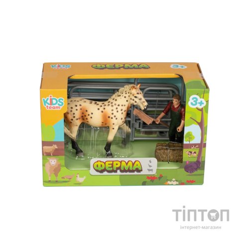 Фігурка Kids Team набір Ферма фермер Кнабструппер (Світле забарвлення з плямами) (Q9899-X3_1)