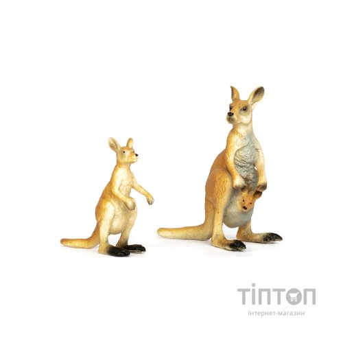 Фігурка Kids Team набір Кенгуру c малюком і з кенгурятком (Q9899-A38_3)