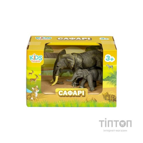 Фігурка Kids Team Сафарі Слон і слоненя (Q9899-A24_1)