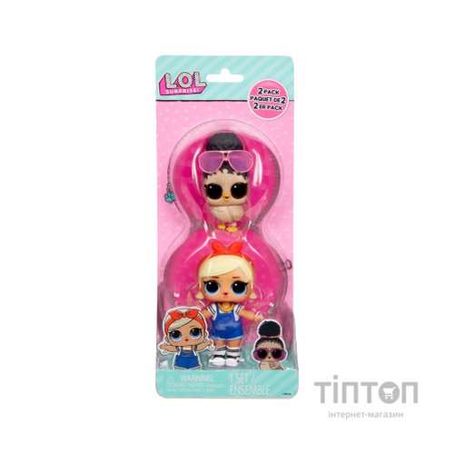 Фігурка L.O.L. Surprise! серії OPP Tot + Pet - Шорті і Фоксі (987833)