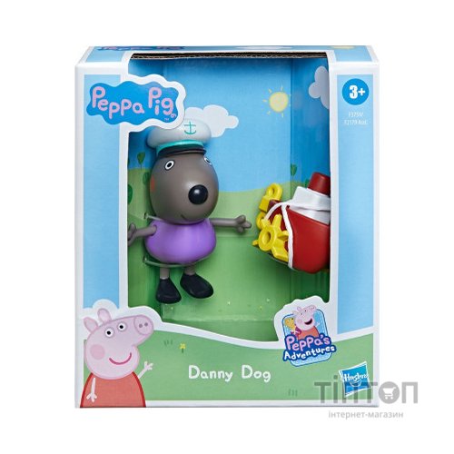Фігурка Peppa Pig Денні з корабликом (F3759)